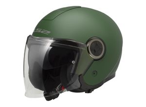 6942141750588 - Jethelm OF620 Classy Solid Matt Military Grün