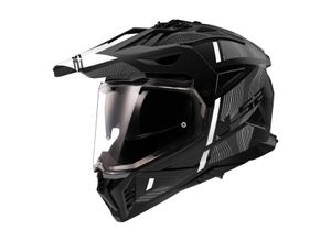 6942141753114 - Adventurehelm MX702 Pioneer II Hill Mattschwarz-Weiß 6942141753114 - Adventurehelm MX702 Pioneer II Hill Mattschwarz-Weiß