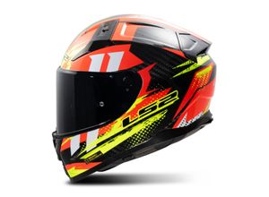 6942141773907 - Integralhelm FF811 Vector II Rot-Gelb