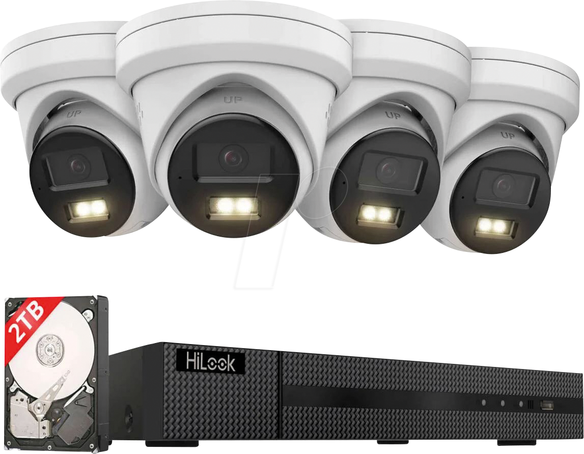 6942160482637 - HIL IK28P-460T - Netzwerk-Videorekorder inkl 4 Turret Kameras 6 MP 2 TB HDD 6942160482637 - HIL IK28P-460T - Netzwerk-Videorekorder inkl 4 Turret Kameras 6 MP 2 TB HDD