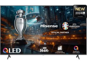 6942351402802 - F (A bis G) HISENSE QLED-Fernseher 55E77NQ PRO Fernseher 4K UHD QLED grau LED Fernseher Bestseller