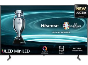 6942351403908 - E (A bis G) HISENSE Mini-LED-Fernseher 55U6NQ Fernseher 4KUHD ULED Mini LED schwarz 4k Fernseher