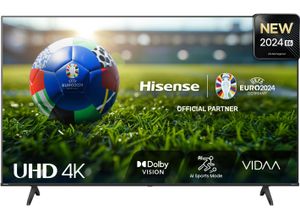 6942351406367 - E (A bis G) HISENSE LED-Fernseher 55E6NT Fernseher 4K UHD schwarz LED Fernseher Bestseller