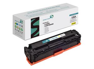 6942383113318 - - SmartMate wiederaufbereitete Laser Toner Patrone für hp CB542A (125A) Gelb