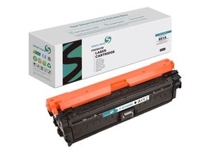 6942383113493 - SmartMate wiederaufbereitete Laser Toner Patrone für HP CE340A (651A) Schwarz