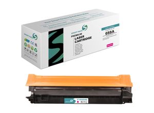 6942383113998 - SmartMate wiederaufbereitete Laser Toner Patrone für HP W2003A (658A) Magenta