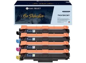 6942383124994 - Toner ersetzt Brother TN-247CMYK Kompatibel Kombi-Pack Schwarz Cyan Magenta Gelb TN-247BK TN-247C TN-247M TN-247Y GS-B247-4P