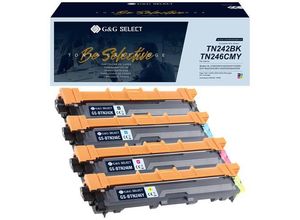 6942383125045 - Toner ersetzt Brother TN-242BK TN-246CMY Kompatibel Kombi-Pack Schwarz Cyan Magenta Gelb TN-242BK TN-246C TN-246M TN-246Y GS-B242-4P