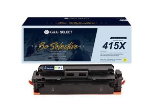 6942383125281 - Toner ersetzt HP 415X Kompatibel Gelb W2032X GS-HW2032X(415X)