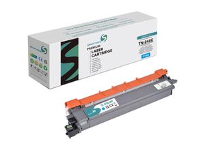 6942383137222 - SmartMate wiederaufbereitete Laser Toner Patrone für TN-248C Cyan