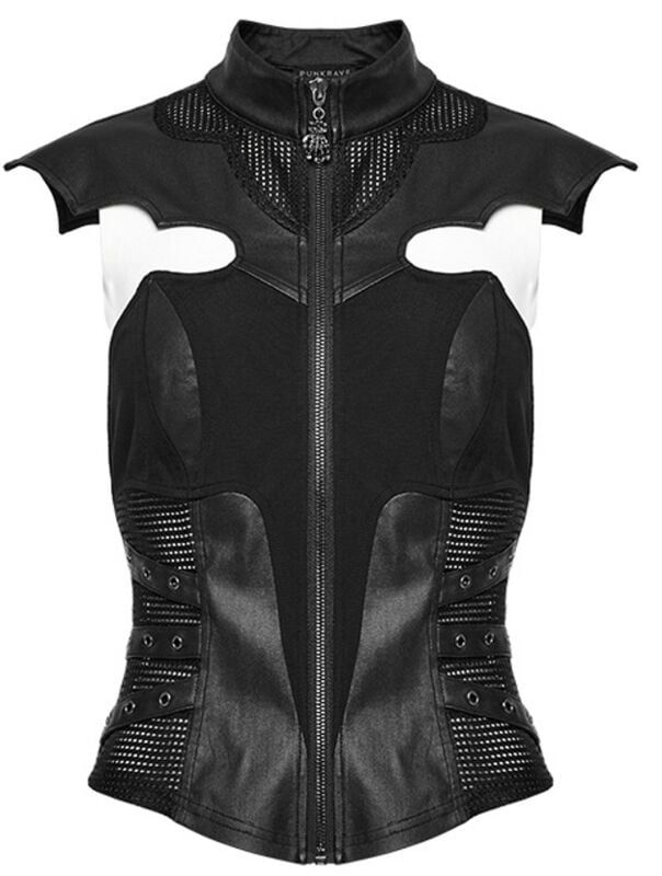 6942386705862 - Punk Cool Vest Weste schwarz in XL