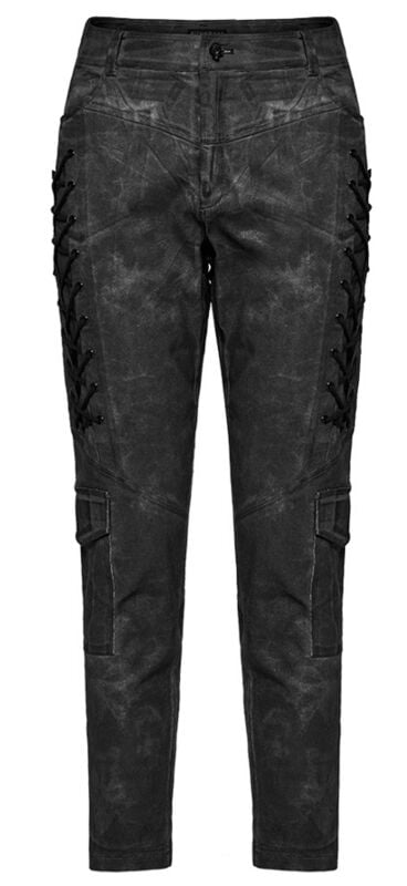 6942386710453 - Mens Punk Pants Jeans schwarz in XXL
