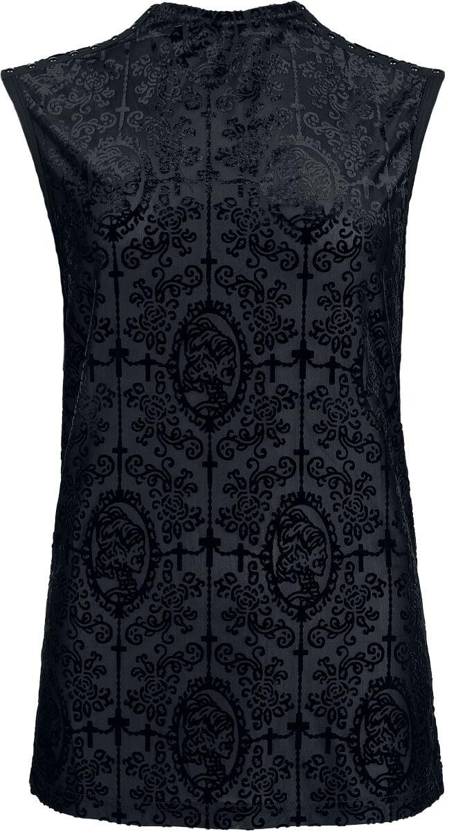 6942386711573 - Goth Tank Top Tank-Top schwarz in L-XL