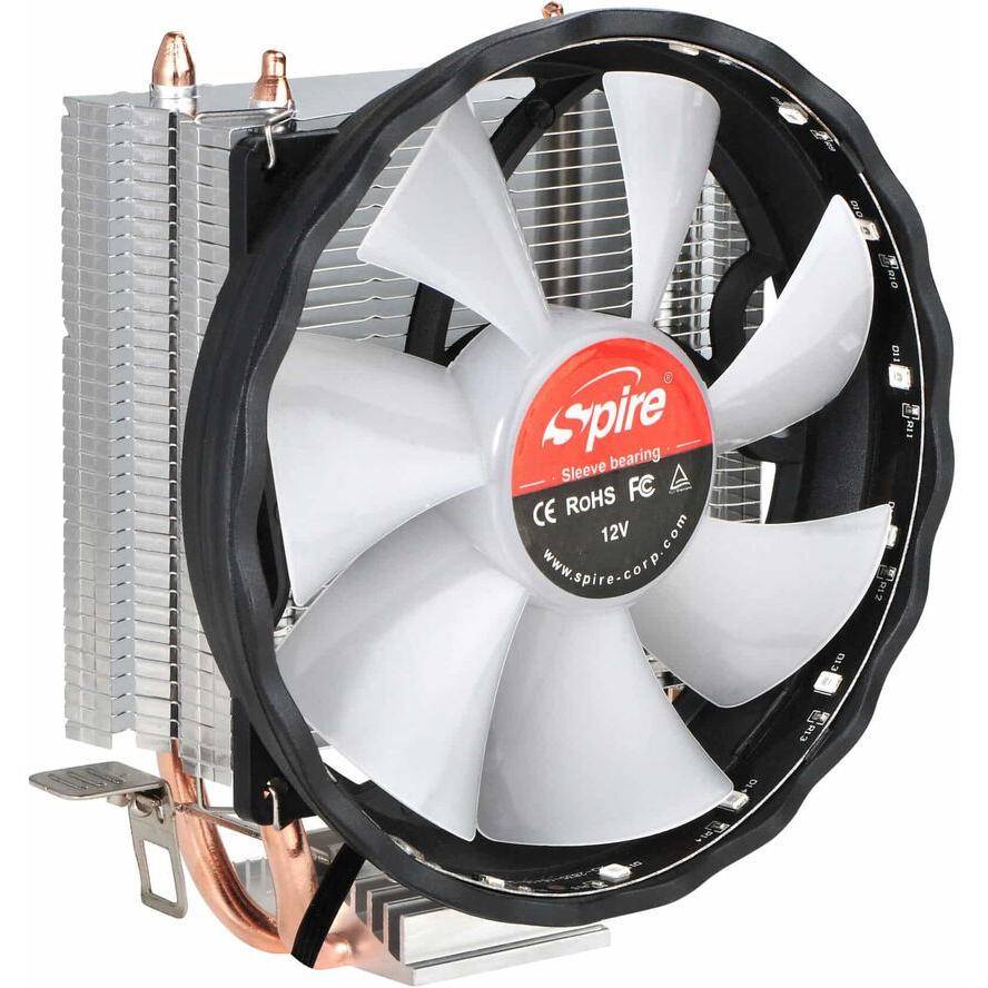 6943051290935 - Lüfter XERUS 200 Dual 6 mm heat-pipe CPU cooler