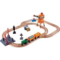 6943478021648 - Eisenbahn BAHNÜBERGANG & KRAN-SET 34-teilig aus Holz 6943478021648 - Eisenbahn BAHNÜBERGANG & KRAN-SET 34-teilig aus Holz