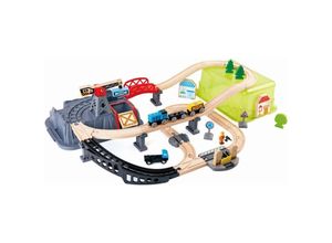 6943478029750 - Eisenbahn-Baukasten-Set 50-teilig