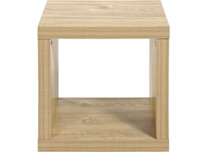 6945255806783 - Regalwürfel HEINE HOME braun (eichefarben) Regale 1 Fach B H T 395cm x 400cm x 295cm MDF B395cm H40cm T295cm