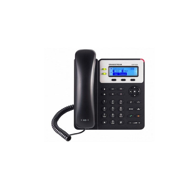 6947273701781 - SIP GXP-1620 Entry Base Schnurgebundenes Telefon VoIP Farbdisplay Schwarz