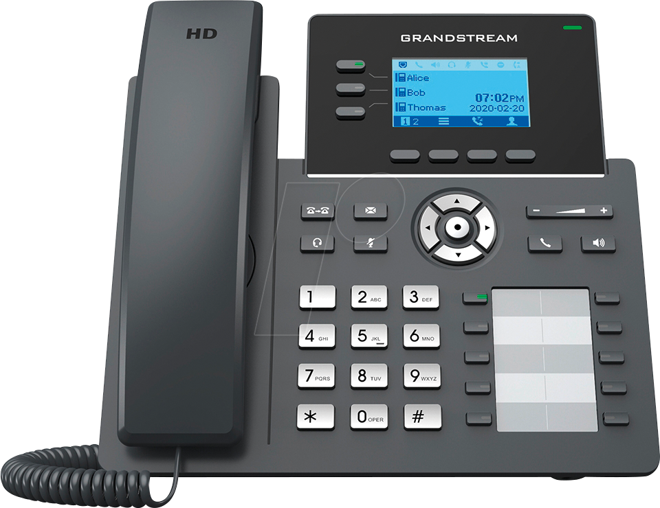 6947273703242 - GRS GRP-2604P - Service-Provider IP Telefon für drei Leitungen (PoE)