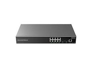 6947273704225 - GWN7801 - Switch - L2+ - managed - 8 x 10 100 1000 + 2 x Gigabit SFP - Desktop an Rack montierbar wandmontierbar