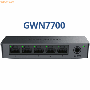 6947273704492 - GWN7700 Series GWN7700 - Switch - unmanaged - 5 x 10 100 1000