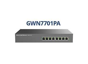 6947273704607 - GWN7700 Series GWN7701PA - Switch - unmanaged - 8 x 10 100 1000 (8 PoE) 6947273704607 - GWN7700 Series GWN7701PA - Switch - unmanaged - 8 x 10 100 1000 (8 PoE)