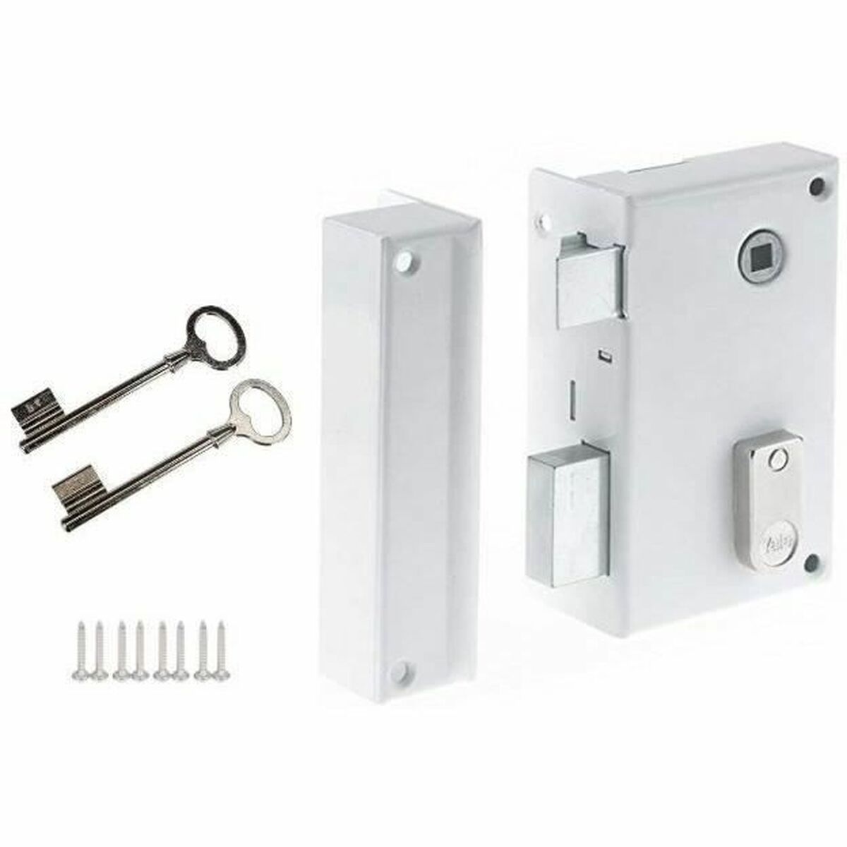 6949799600081 - Lock YAV37G 125 x 7 x 18 White Steel Doors