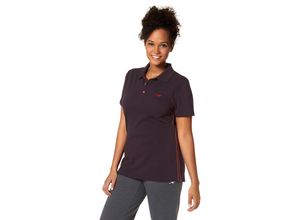 6950452546905 - Große Größen Poloshirt aubergine Gr48 50