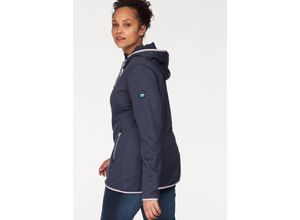 6950452569492 - Große Größen Sweatjacke rauchblau Gr40 42