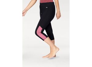 6950452580442 - Große Größen Leggings schwarz-pink Gr44