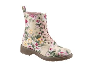 6951715819033 - Große Größen Schnürboots beigefarben Gr39