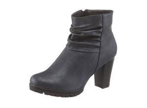 6951715822040 - Große Größen CITY WALK Stiefelette dunkelblau Gr40