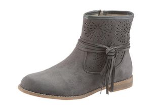 6951715830526 - Große Größen CITY WALK Sommerboots grau Gr37