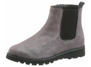 6951715836269 - Große Größen CITY WALK Chelseaboots grau Gr37