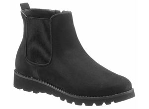 6951715836825 - Große Größen CITY WALK Chelseaboots schwarz Gr37