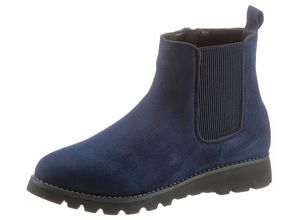 6951715837105 - Große Größen CITY WALK Chelseaboots marine Gr37