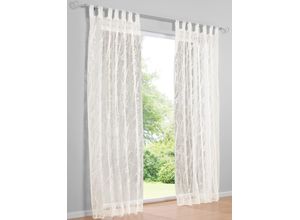 6952540634808 - Gardine HEINE HOME Gardinen Gr 245 cm Multifunktionsband 140 cm weiß Transparente Gardinen