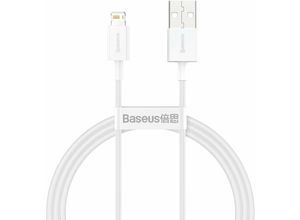 6953156205413 - Superior USB-Kabel Ladekabel - iPhone 24A 1 m Weiß - Baseus