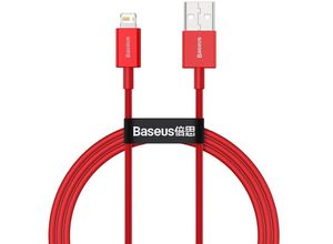 6953156205437 - Baseus Superior USB - Lightning Kabel 24 A 1 m rot (CALYS-A09)