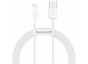 6953156205444 - Superior Kabel usb - iPhone 24A 15 m Weiß (CALYS-B02) - Baseus