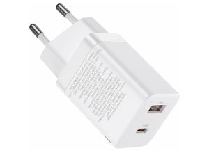 6953156206359 - Baseus Super Si Pro USB   USB Typ C Schnellladegerät 30W Power Delivery Schnellladung weiß (CCSUPP-E02)