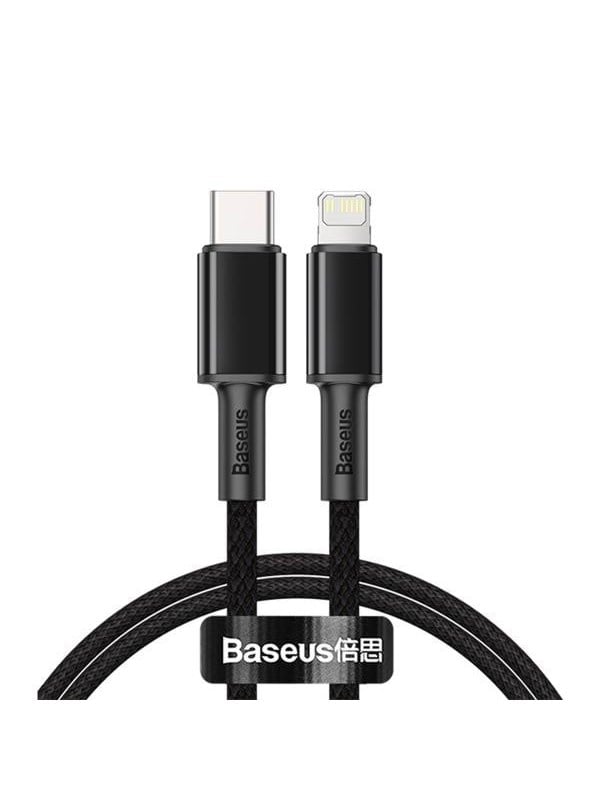 6953156231917 - Kabel Schnellladen Ladekabel Datenkabel usb Typ c - Lightning Power Delivery fast charge 20 w 1 m schwarz (CATLGD-01) - Baseus