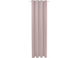 6954037248468 - Verdunkelungsvorhang OTTO PRODUCTS Barcell Gardinen Gr 245 cm Ösen 130 cm rosa (rosé) Ösen blickdicht nachhaltig recyceltes Polyester monochrom basic