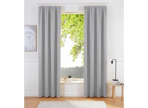 6954037249229 - Verdunkelungsvorhang OTTO PRODUCTS Barcell Gardinen Gr 245 cm Kräuselband 270 cm grau Kräuselband blickdicht nachhaltig recyceltes Polyester monochrom basic