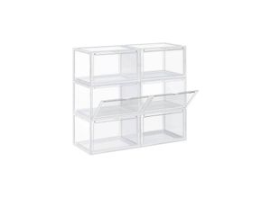 6955880341252 - Schuhschrank »6-er Set Transparent«