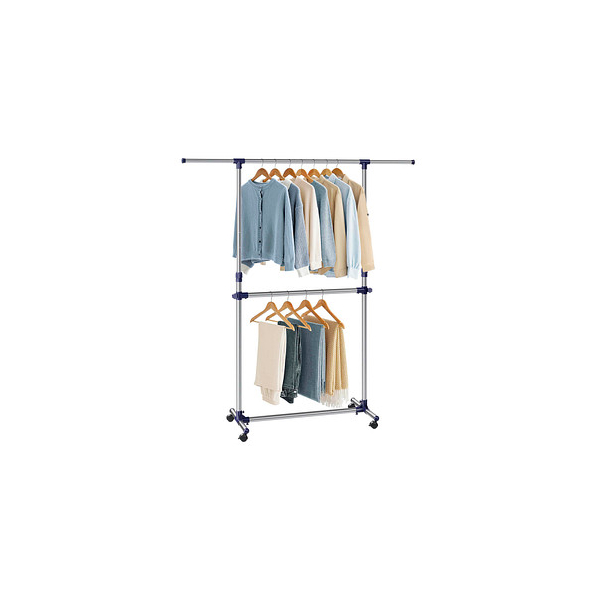 6955880342419 - Rollgarderobe LLR41L blau Metall 1010 - 1660 x 1130 - 1800 cm