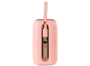 6956116701727 - Powerbank 10000mAh Colorful Series 225W mit 2 integrierten usb c und iPhone Kabeln pink (JR-L012) - Joyroom