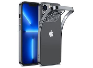 6956116733919 - Case Gel Case für iPhone 14 Plus Gehäusedeckel mit Metallrahmen 14Q Schwarz