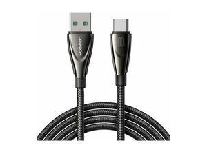 6956116759483 - Pioneer Series SA31-AC6 USB-A USB-C-Kabel 100 w 12 m – schwarz - Joyroom