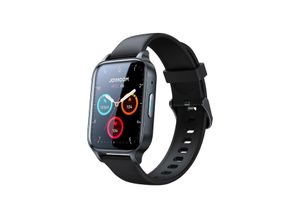 6956116766870 - Fit-Life Pro Smartwatch Armbanduhr IP68 Gesundheitsüberwachung Herzfrequenz Dunkelgrau (JR-FT3)